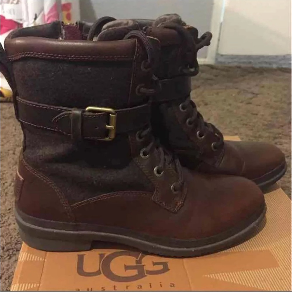 UGG Kesey lace up boots